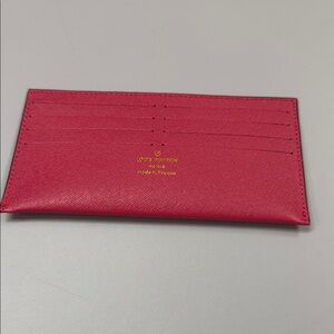 Louis Vuitton Pink Card Holder